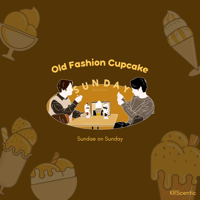 [Instock] Old Fashion Cupcake - Sundae on Sunday Enamel Pin