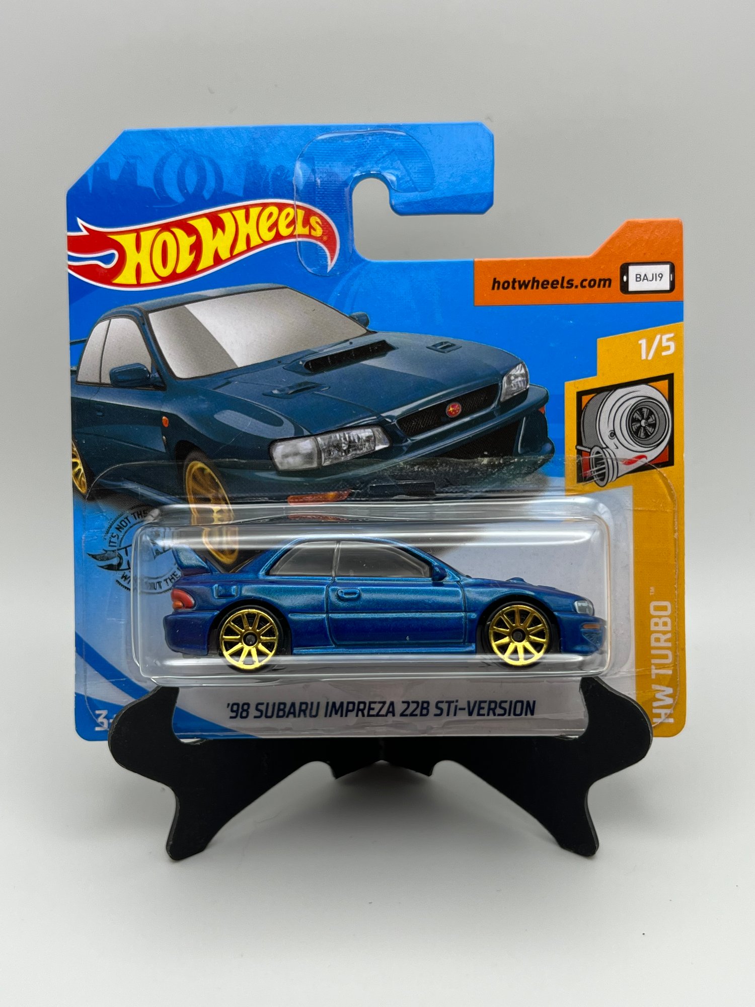 Hot Wheels '98 Subaru Impreza 22B-STi Version Original Blue