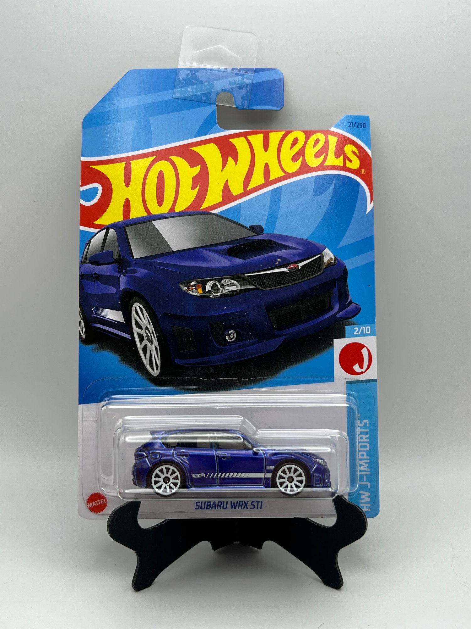 Hot Wheels Subaru Impreza WRX STI Blue 