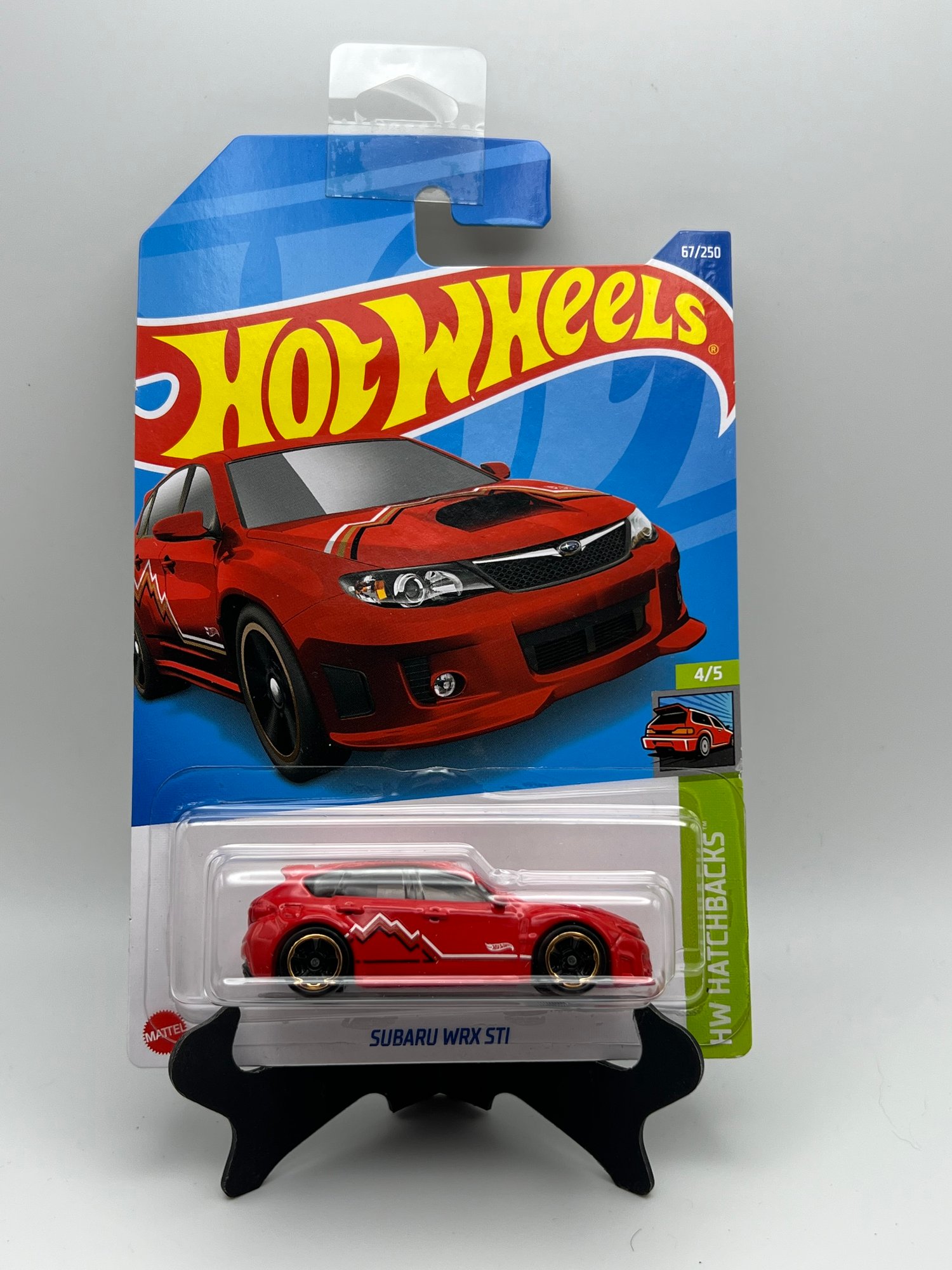 Hot Wheels Subaru Impreza WRX STI Red 