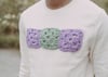 The Crosio Organic Cotton Hand Crochet Sweatshirt