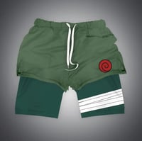 Naruto Rock Lee compression gym shorts