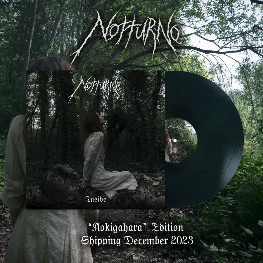 Image of Notturno - "Inside" LP [2023, "Aokigahara" Edition - Limited to 100 Copies]