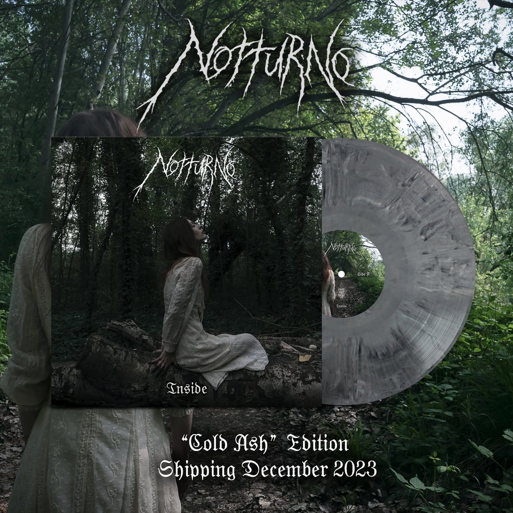 Image of Notturno - "Inside" LP [2023, "Cold Ash" Edition - Limited to 100 Copies]