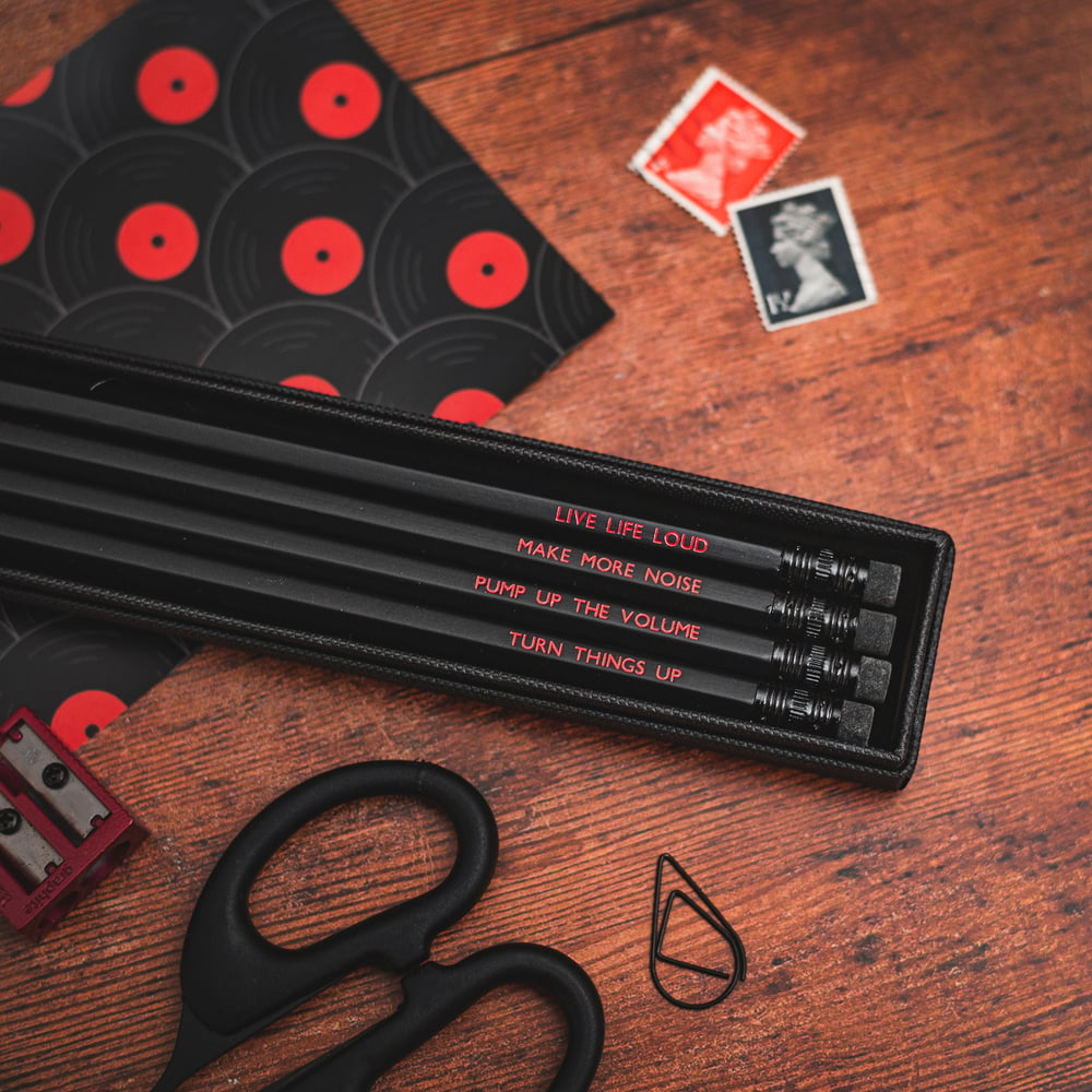 Music Theme Pencil Set