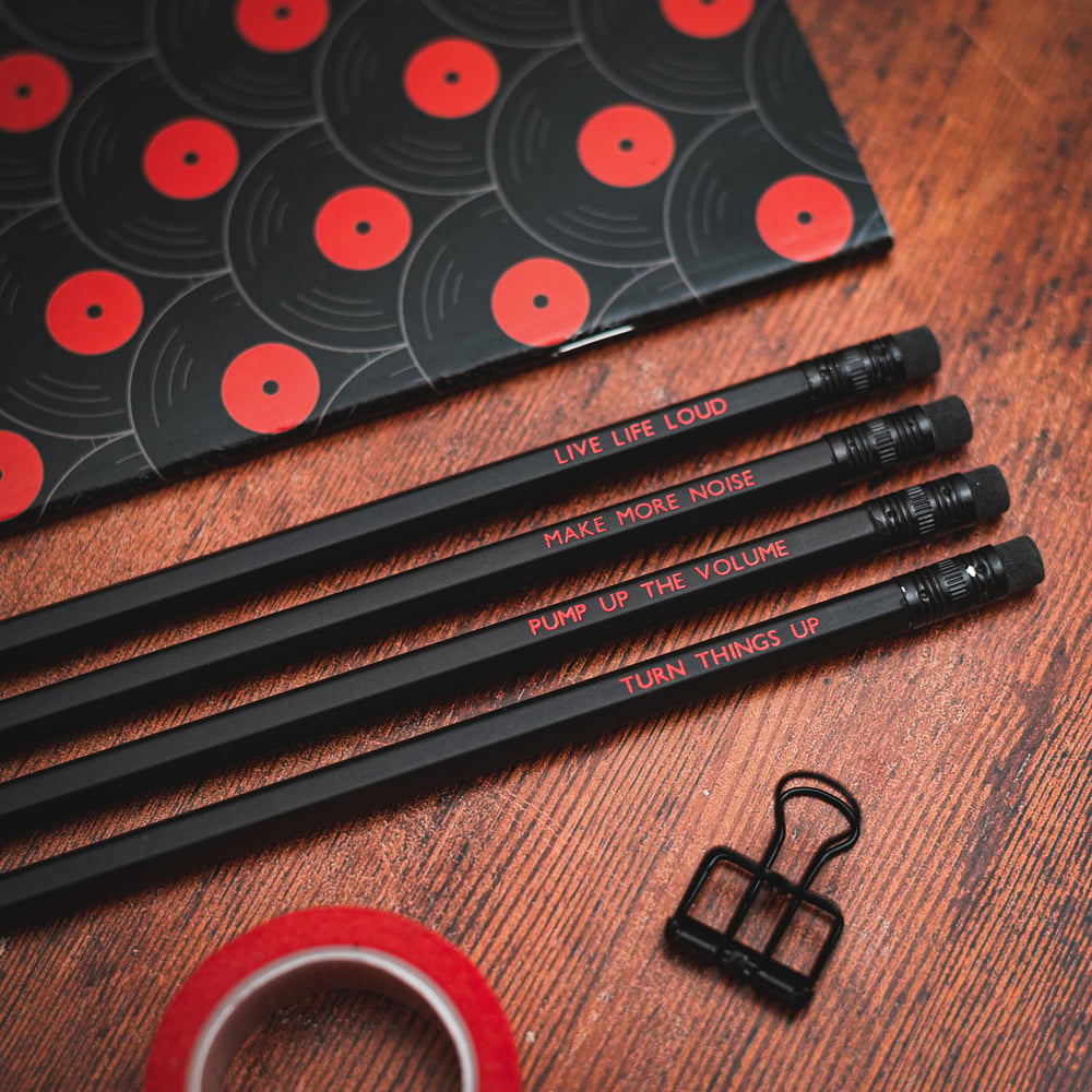 Music Theme Pencil Set