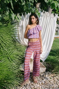 Image 1 of PANTALONE PANAREA GIAMAICA GLICINE  €170 -30%