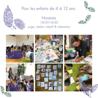 Image 3 of Ateliers Yoga  & Créativité enfants 4 à 12 ans avec Elsa & Natacha