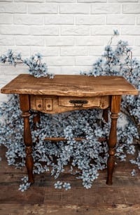 Image 1 of Wooden table RUSTIC BROWN