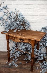 Image 2 of Wooden table RUSTIC BROWN