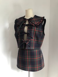 Image 1 of Red Check Bow Three Piece 