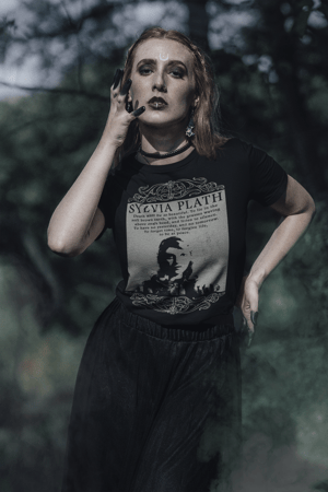 Image of Sylvia Plath T-Shirt