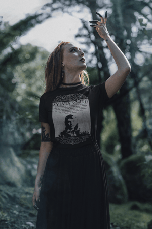 Image of Sylvia Plath T-Shirt