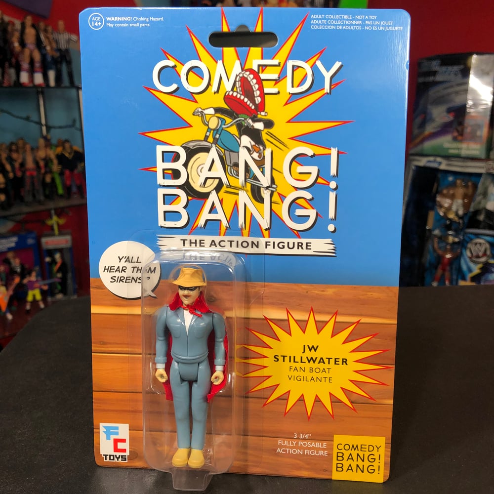 **SOLD OUT** JW STILLWATER (Paul F. Tompkins) Comedy Bang Bang Series 1 Action Figure by FC Toys