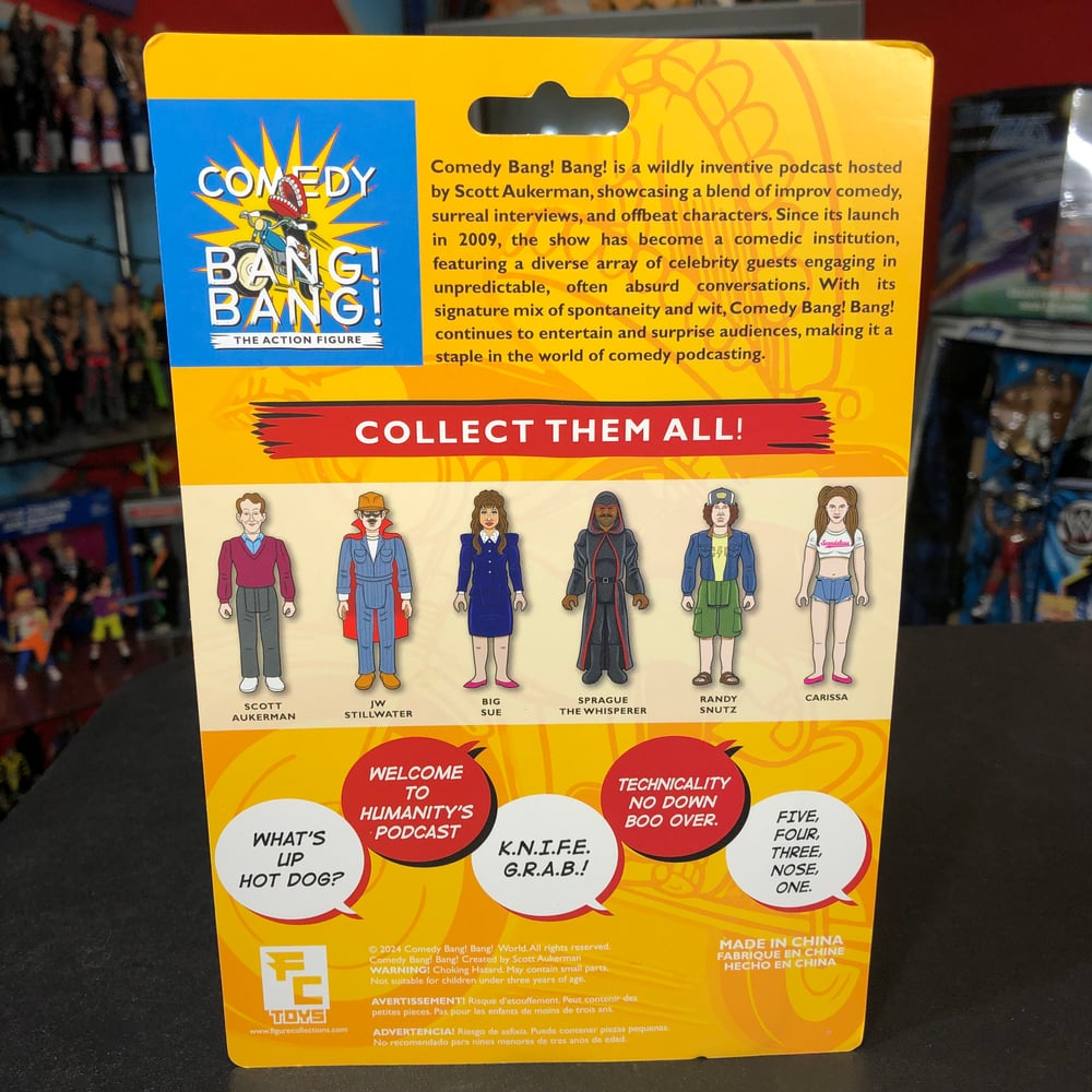 **SOLD OUT** JW STILLWATER (Paul F. Tompkins) Comedy Bang Bang Series 1 Action Figure by FC Toys