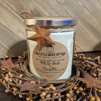 Image 3 of White Oak & Vanilla Cottage Candles