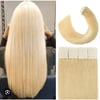 blonde tape in extensions