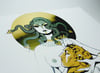 Medusa Gold Foil Print