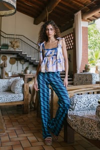 Image 1 of PANTALONE POLINESIA WAVE BLU  €167 -30%