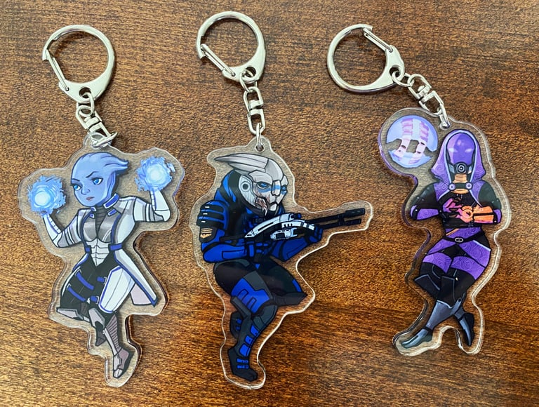 Mass Effect 2" Charms