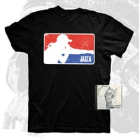 JASTA SHIRT (BLACK SHIRT UPDATED W/ HAIR) + SIGNED AND JASTA FOR ALL CD