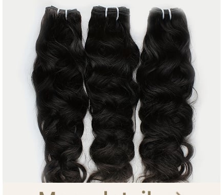 Raw indian wavy bundle deals