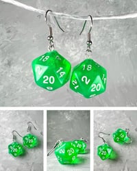 D20 Dice Earrings 