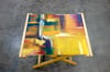 ABSTRACT CAMP STOOL
