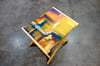 ABSTRACT CAMP STOOL