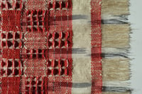 Image 4 of MADDER NATURALLY DYED, WOVEN WALL HANGING NO.5