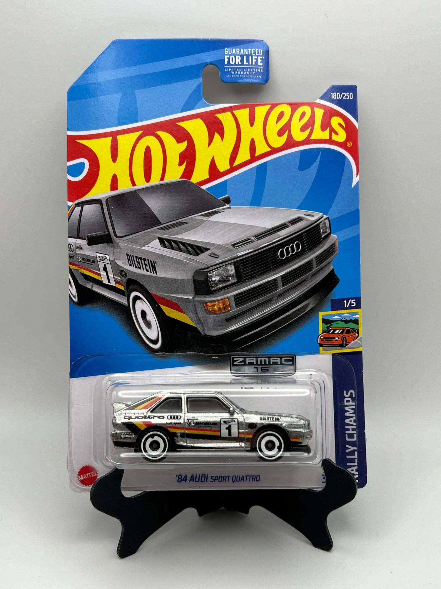 Hot Wheels '84 Audi Sport Quattro Zamac Walmart US Exclusive