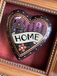 Image 2 of Hand painted heart home
