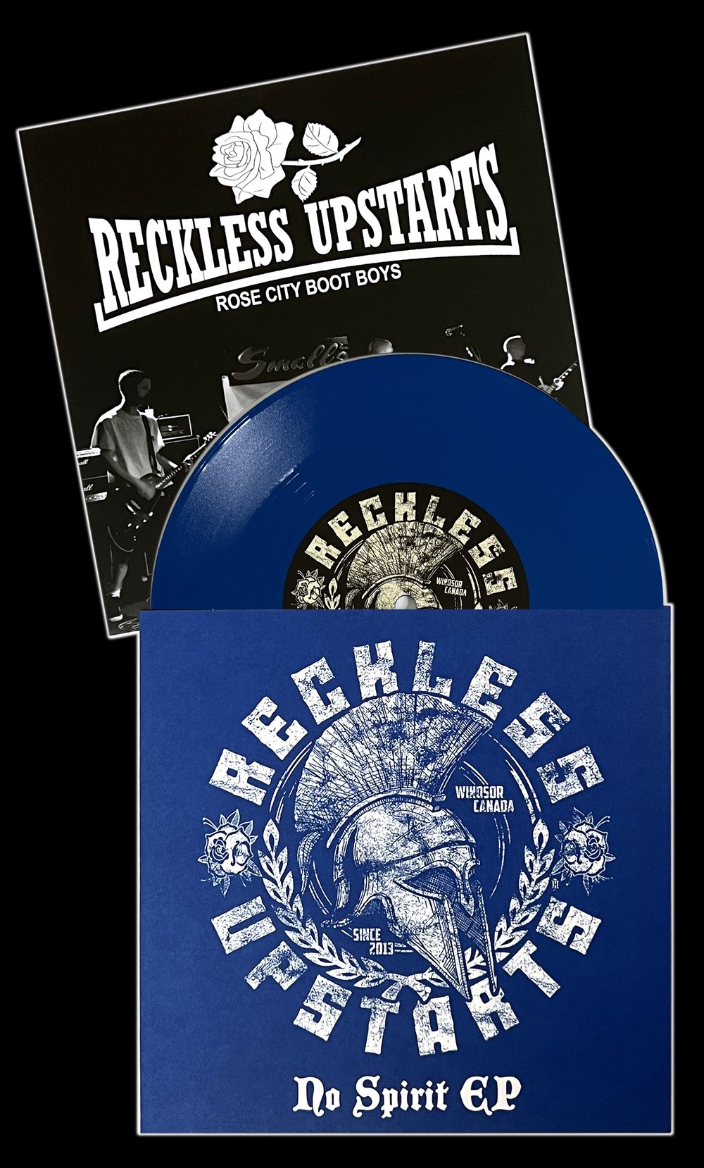 RECKLESS UPSTARTS 'No Spirit EP' 7"