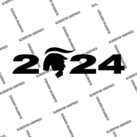 Image 1 of Trump 2024 Decal