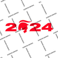 Image 4 of Trump 2024 Decal