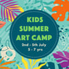 Kids Summer Art Camp (2nd-5th July) - 5 to 7 years old