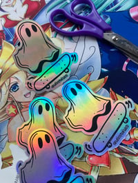 Image 2 of Skate Ghost Sticker