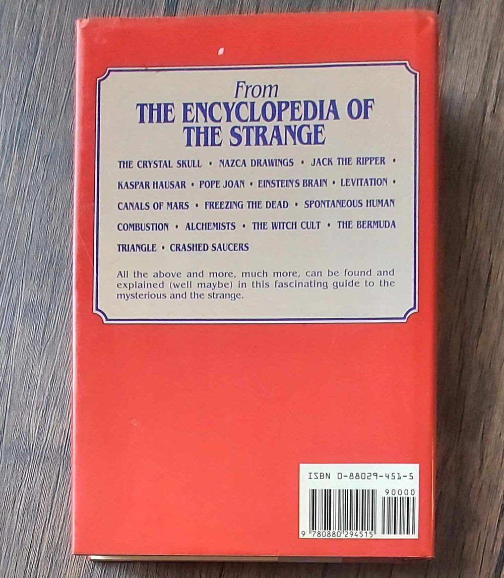 The Encyclopedia of the Strange, by Daniel Cohen