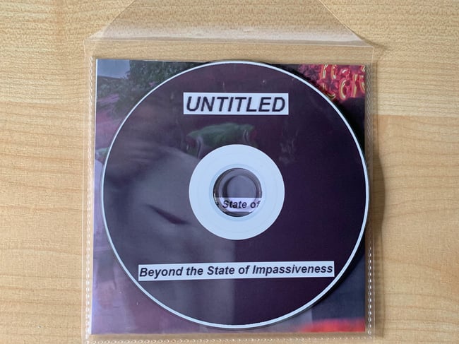 BEYOND THE STATE OF IMPASSIVENESS CD-R