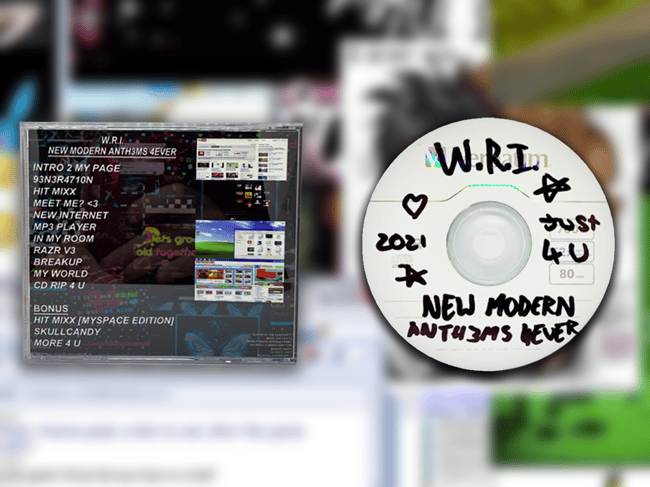 NEW MODERN ANTH3MS 4EVER CD-R