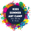 Kids Summer Art Camp (2nd-5th July) - 8 to 12 years old