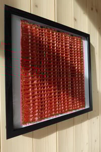 Image 3 of MADDER NATURALLY DYED, WOVEN ARTWORK NO.2