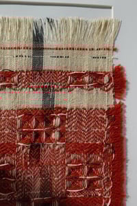 Image 5 of (Reserved) MADDER WOVEN ARTWORK 