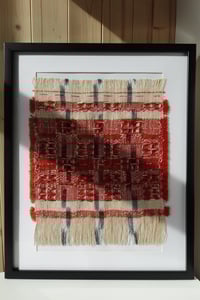 Image 4 of (Reserved) MADDER WOVEN ARTWORK 