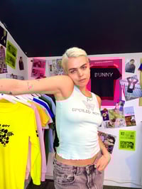 Image 1 of "Spoiled Rotten" Turquoise Tank Top RESTOCK  