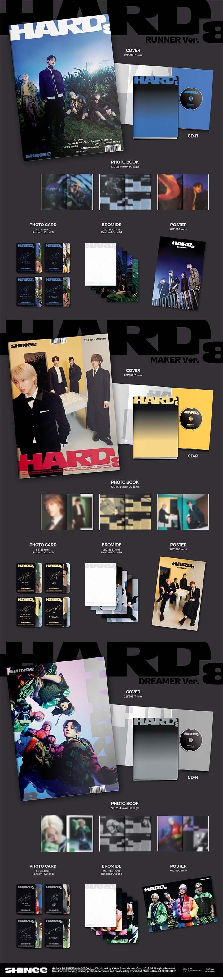 Image of SHINee Hard (Photobook Ver.)