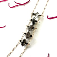 Image 5 of Demimonde Herkimer Diamond Lariat Necklace