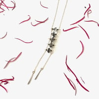 Image 2 of Demimonde Herkimer Diamond Lariat Necklace