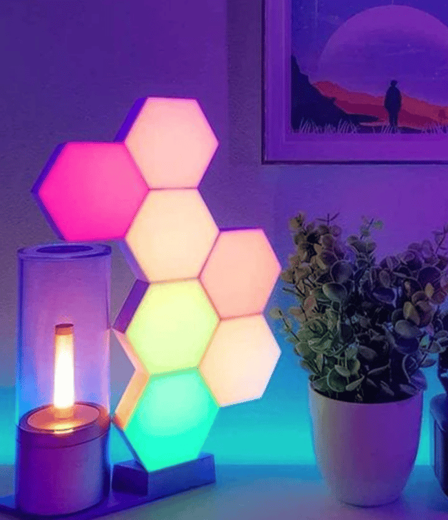 Image of Hexagon LED Lights