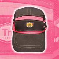 Image 1 of Pink/Black NIKE TN 5 panel hat (2/2)